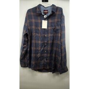 Alesbury Men's Indigo XL Essential Brushed Twill Shirts NWT